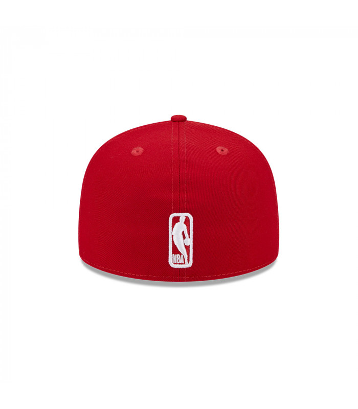 Gorra 59Fifty NBA Chicago Bulls Evergreen Rojo