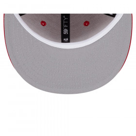 Gorra 59Fifty NBA Chicago Bulls Evergreen Rojo