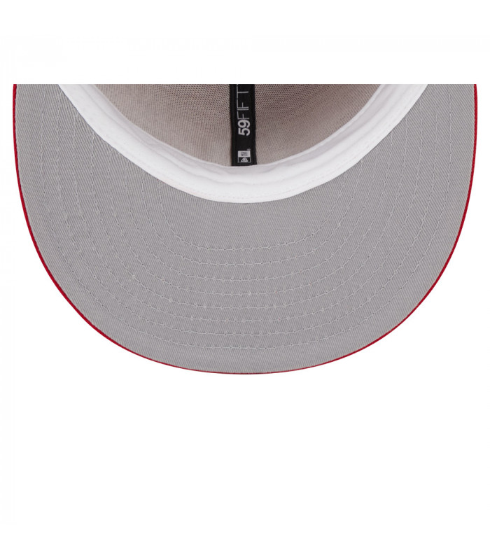 Gorra 59Fifty MLB Los Angeles Dodgers Evergreen Rojo