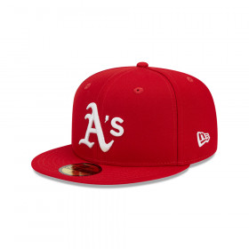 Gorra 59Fifty MLB Oakland Athletics Evergreen Rojo