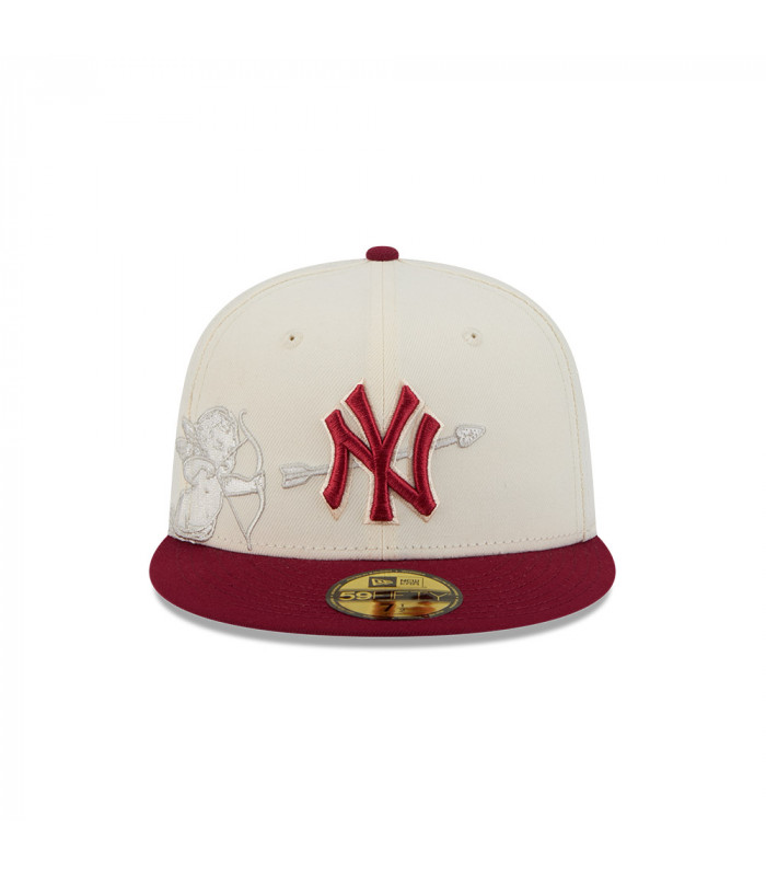 Gorra 59Fifty MLB New York Yankees NA Ecom Customs Blanco