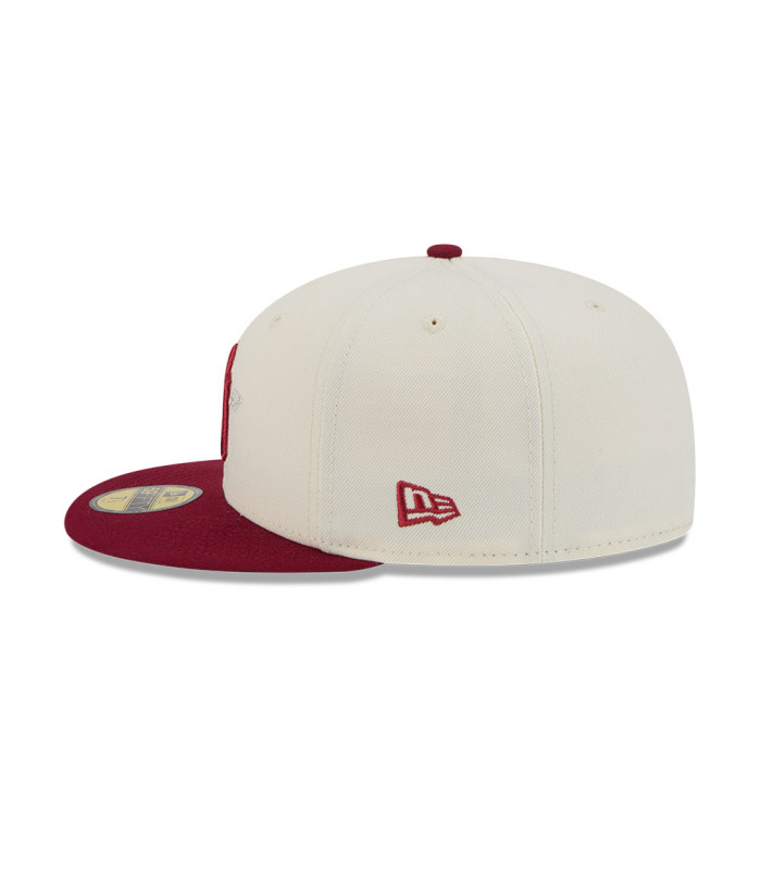 Gorra 59Fifty MLB New York Yankees NA Ecom Customs Blanco