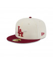 Gorra 59Fifty MLB Los Angeles Dodgers NA Ecom Customs Blanco