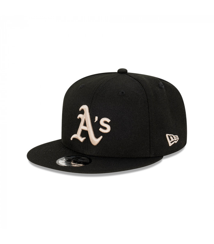 Gorra 9Fifty MLB Oakland Athletics Black Stone Negro