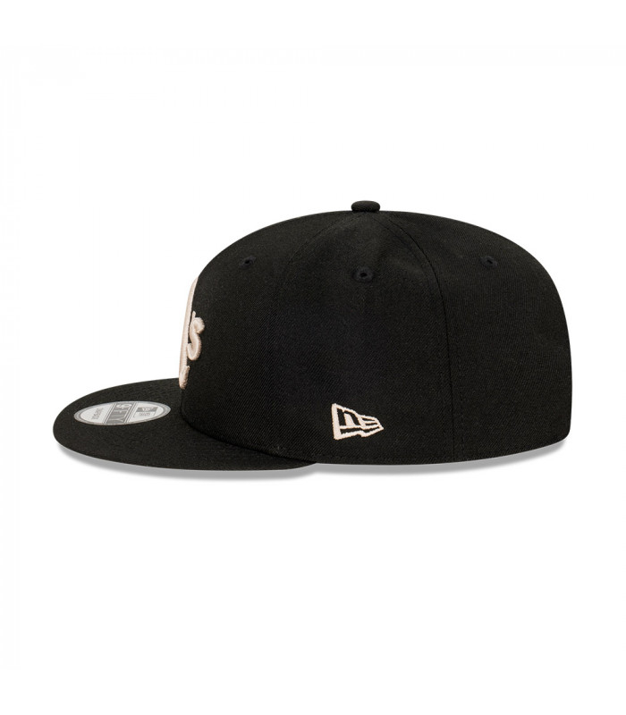 Gorra 9Fifty MLB Oakland Athletics Black Stone Negro