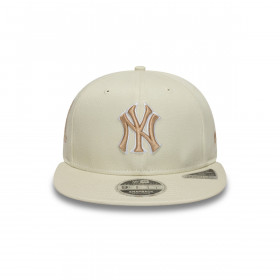Gorra 9Fifty MLB  New York Yankees Ws Patch Light Beige