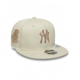 Gorra 9Fifty MLB  New York Yankees Ws Patch Light Beige