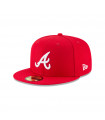 Gorra 59Fifty MLB  Atlanta Braves Mlb Scarl 59fifty Red