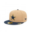 Gorra 59Fifty NFL Dallas Cowboys Pin Pack Beige