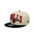Gorra 9Fifty NBA  Chicago Bulls Cord Visor Light Beige