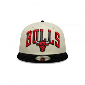 Gorra 9Fifty NBA  Chicago Bulls Cord Visor Light Beige