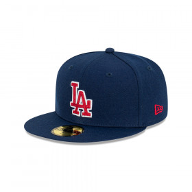 Gorra 59Fifty MLB Los Angeles Dodgers Seasonal Chain Stitch Azul