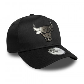 Gorra 9Forty NBA Chicago Bulls Metallic Negro