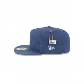 Gorra 59Fifty MLB LA Dodgers Championship Side Flag Blue