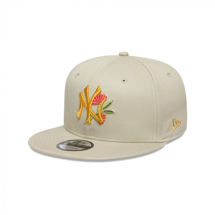 Gorra 9Fifty MLB  New York Yankees Floral Light Beige
