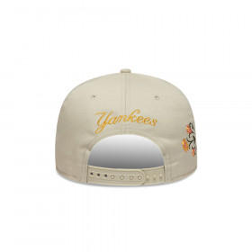 Gorra 9Fifty MLB  New York Yankees Floral Light Beige