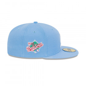 Gorra 59Fifty MLB Los Angeles Dodgers World Series Celeste