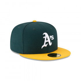Gorra 59FIFTY MLB Oakland Athletics MLB Ws Wool Green