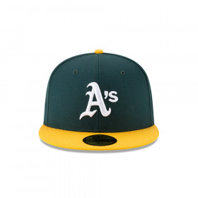Gorra 59FIFTY MLB Oakland Athletics MLB Ws Wool Green