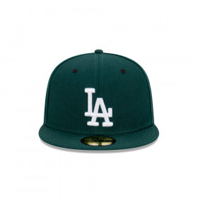 Gorra 59Fifty MLB Los Angeles Dodgers World Series Verde