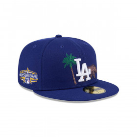 Gorra 59Fifty MLB  Los Angeles Dodgers State Stitch Dk Blue