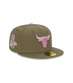 Gorra 59Fifty NBA Chicago Bulls Lavander Fields Green Med