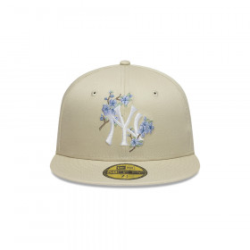 Gorra 59Fifty MLB  New York Yankees Mlb Floral Light Beige