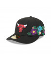 Gorra 59Fifty NBA  Chicago Bulls Tonal Florals Black