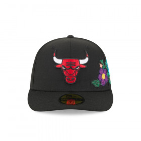 Gorra 59Fifty NBA  Chicago Bulls Tonal Florals Black
