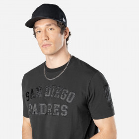 Polo MLB San Diego Padres Logo Select Negro