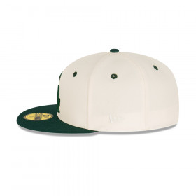 Gorra 59Fifty MLB Los Angeles Dodgers Rsty Green Chrm Blanco