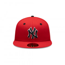 Gorra 59Fifty MLB New York Yankees Scarlet Patch Red