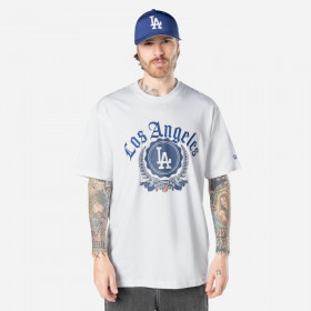 Polo MLB Los Angeles Dodgers Throwback Prep Blanco