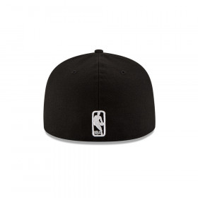Gorra 59Fifty Miami Heat NBA 5950 Blk/Whi Negro