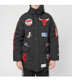 Casaca NBA Chicago Bulls Alpha Industries Negro