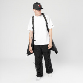 Casaca NBA Chicago Bulls Alpha Industries Negro