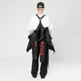 Casaca NBA Chicago Bulls Alpha Industries Negro