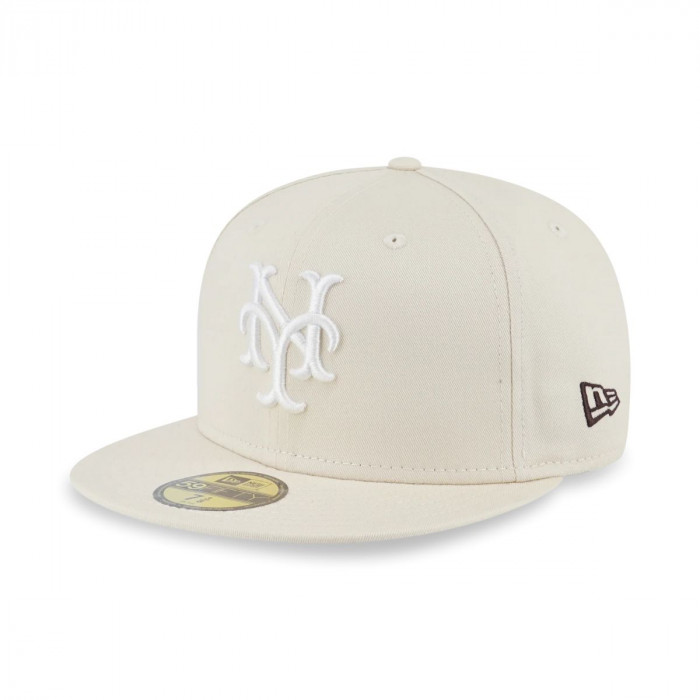Gorra 59Fifty MLB  New York Mets Coconut Open White