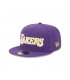 Gorra 9Fifty Los Angeles Lakers NBA Statement Edition Morado