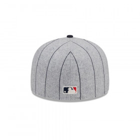 Gorra 59Fifty Boston Red Sox Heather Pinstripe Grey MLB
