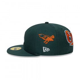 Gorra 59Fifty MLB Baltimore Orioles All Over Verde