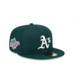 Gorra 59Fifty MLB Oakland Athletics Evergreen Verde Oscuro