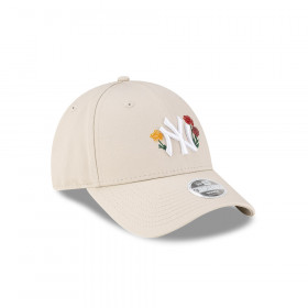 Gorra 9Forty MLB New York Yankees W Floral Icon Beige