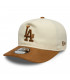 Gorra 9Fifty Af MLB Los Angeles Dodgers Suede Visor Beige