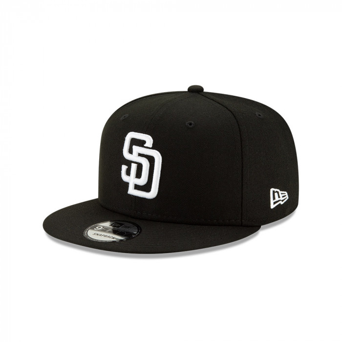 Gorra 9FIFTY San Diego Padres MLB Basic Blkwhi Black