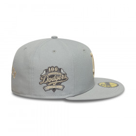 Gorra 59Fifty MLB  Los Angeles Dodgers Mlb Wordmark Grey
