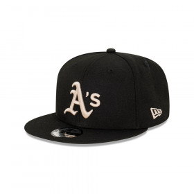 Gorra 9Fifty MLB Oakland Athletics Black Stone Negro