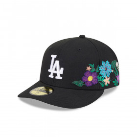 Gorra 59Fifty MLB  Los Angeles Dodgers Tonal Florals Black