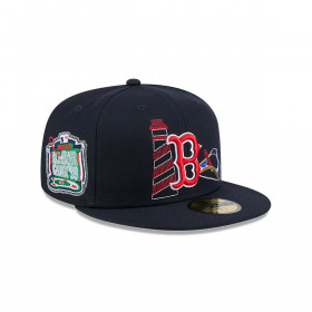 Gorra 59Fifty MLB  Boston Red Sox State Stitch Navy