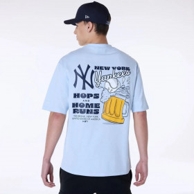 Polo MLB New York Yankees Food Graphic Azul